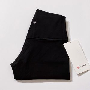 NWT Lululemon Align HR Pant 25” in Black